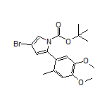 4-Bromo-1-Boc-2-(4,5-dimethoxy-2-methylphenyl)-1H-pyrrole