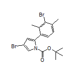 4-Bromo-2-(3-bromo-2,4-dimethylphenyl)-1-Boc-1H-pyrrole