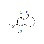 4-Chloro-1,2-dimethoxy-6,7,8,9-tetrahydro-5H-benzo[7]annulen-5-one