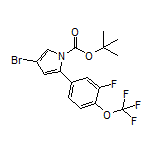 4-Bromo-1-Boc-2-[3-fluoro-4-(trifluoromethoxy)phenyl]-1H-pyrrole