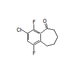 3-Chloro-1,4-difluoro-6,7,8,9-tetrahydro-5H-benzo[7]annulen-5-one