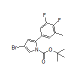 4-Bromo-1-Boc-2-(3,4-difluoro-5-methylphenyl)-1H-pyrrole