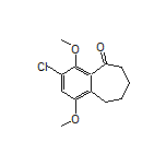 3-Chloro-1,4-dimethoxy-6,7,8,9-tetrahydro-5H-benzo[7]annulen-5-one