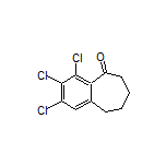 2,3,4-Trichloro-6,7,8,9-tetrahydro-5H-benzo[7]annulen-5-one