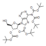 Di-tert-butyl [(2R,3R,4R,5R)-2-[6-(Di-Boc-amino)-9H-purin-9-yl]-5-(hydroxymethyl)tetrahydrofuran-3,4-diyl] Dicarbonate