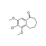 2-Chloro-1,3-dimethoxy-6,7,8,9-tetrahydro-5H-benzo[7]annulen-5-one