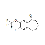 2-Fluoro-3-(trifluoromethoxy)-6,7,8,9-tetrahydro-5H-benzo[7]annulen-5-one