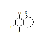 4-Chloro-1,2-difluoro-6,7,8,9-tetrahydro-5H-benzo[7]annulen-5-one