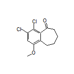 3,4-Dichloro-1-methoxy-6,7,8,9-tetrahydro-5H-benzo[7]annulen-5-one