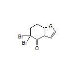 5,5-Dibromo-6,7-dihydrobenzo[b]thiophen-4(5H)-one