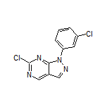 6-Chloro-1-(3-chlorophenyl)-1H-pyrazolo[3,4-d]pyrimidine