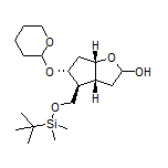 (3aR,4S,5R,6aS)-4-[[(tert-Butyldimethylsilyl)oxy]methyl]-5-[(tetrahydro-2H-pyran-2-yl)oxy]hexahydro-2H-cyclopenta[b]furan-2-ol