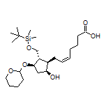 (Z)-7-[(1R,2S,3R,5S)-2-[[(tert-Butyldimethylsilyl)oxy]methyl]-5-hydroxy-3-[(tetrahydro-2H-pyran-2-yl)oxy]cyclopentyl]hept-5-enoic Acid