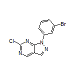 1-(3-Bromophenyl)-6-chloro-1H-pyrazolo[3,4-d]pyrimidine