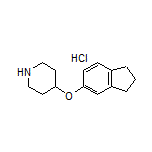 4-[(2,3-Dihydro-5-indenyl)oxy]piperidine Hydrochloride