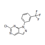 6-Chloro-1-[3-(trifluoromethyl)phenyl]-1H-pyrazolo[3,4-d]pyrimidine