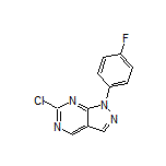 6-Chloro-1-(4-fluorophenyl)-1H-pyrazolo[3,4-d]pyrimidine