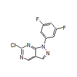 6-Chloro-1-(3,5-difluorophenyl)-1H-pyrazolo[3,4-d]pyrimidine