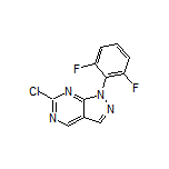 6-Chloro-1-(2,6-difluorophenyl)-1H-pyrazolo[3,4-d]pyrimidine