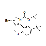 4-Bromo-2-[5-(tert-butyl)-2-methoxyphenyl]-1-Boc-1H-pyrrole