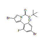 4-Bromo-2-(4-bromo-2-chloro-6-fluorophenyl)-1-Boc-1H-pyrrole