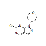 6-Chloro-1-(tetrahydro-2H-pyran-4-yl)-1H-pyrazolo[3,4-d]pyrimidine