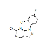 6-Chloro-1-(2-chloro-4-fluorophenyl)-1H-pyrazolo[3,4-d]pyrimidine