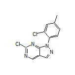 6-Chloro-1-(2-chloro-4-methylphenyl)-1H-pyrazolo[3,4-d]pyrimidine