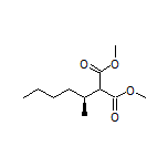 Dimethyl (S)-2-(2-Hexyl)malonate