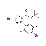 4-Bromo-2-(4-bromo-2,5-dimethylphenyl)-1-Boc-1H-pyrrole