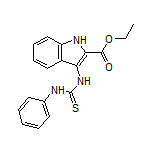 Ethyl 3-(3-Phenylthioureido)-1H-indole-2-carboxylate