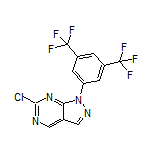 1-[3,5-Bis(trifluoromethyl)phenyl]-6-chloro-1H-pyrazolo[3,4-d]pyrimidine