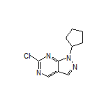 6-Chloro-1-cyclopentyl-1H-pyrazolo[3,4-d]pyrimidine