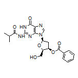 2-(Hydroxymethyl)-5-[2-isobutyramido-6-oxo-1H-purin-9(6H)-yl]-3-tetrahydrofuryl (2R,3R,5R)-benzoate