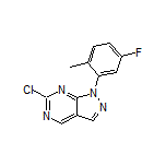 6-Chloro-1-(5-fluoro-2-methylphenyl)-1H-pyrazolo[3,4-d]pyrimidine