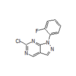 6-Chloro-1-(2-fluorophenyl)-1H-pyrazolo[3,4-d]pyrimidine