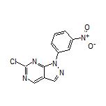 6-Chloro-1-(3-nitrophenyl)-1H-pyrazolo[3,4-d]pyrimidine