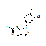 6-Chloro-1-(3-chloro-4-methylphenyl)-1H-pyrazolo[3,4-d]pyrimidine