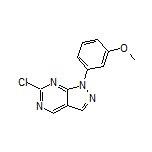 6-Chloro-1-(3-methoxyphenyl)-1H-pyrazolo[3,4-d]pyrimidine