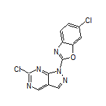 6-Chloro-2-(6-chloro-1H-pyrazolo[3,4-d]pyrimidin-1-yl)benzo[d]oxazole