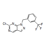 6-Chloro-1-[3-(trifluoromethyl)benzyl]-1H-pyrazolo[3,4-d]pyrimidine