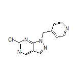 6-Chloro-1-(pyridin-4-ylmethyl)-1H-pyrazolo[3,4-d]pyrimidine