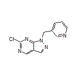 6-Chloro-1-(pyridin-3-ylmethyl)-1H-pyrazolo[3,4-d]pyrimidine