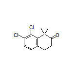 7,8-Dichloro-1,1-dimethyl-3,4-dihydronaphthalen-2(1H)-one