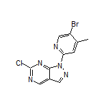 1-(5-Bromo-4-methylpyridin-2-yl)-6-chloro-1H-pyrazolo[3,4-d]pyrimidine