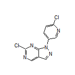 6-Chloro-1-(6-chloropyridin-3-yl)-1H-pyrazolo[3,4-d]pyrimidine