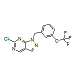 6-Chloro-1-[3-(trifluoromethoxy)benzyl]-1H-pyrazolo[3,4-d]pyrimidine