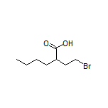 2-(2-Bromoethyl)hexanoic Acid