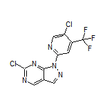 6-Chloro-1-[5-chloro-4-(trifluoromethyl)pyridin-2-yl]-1H-pyrazolo[3,4-d]pyrimidine