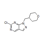 6-Chloro-1-[(tetrahydro-2H-pyran-4-yl)methyl]-1H-pyrazolo[3,4-d]pyrimidine